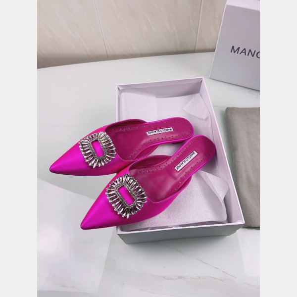 Replicas Manolo Blahnik Luxury Satin Pumps Dolabuy