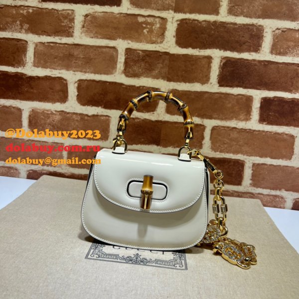 Gucci Bamboo 1947 724641 Top Replicas Handle AAA+ Bag