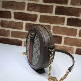 Designer Gucci High Quality GG Supreme Ophidia Mini 550618 Round