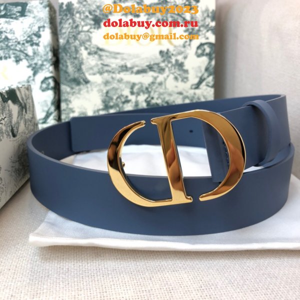 UK Top Quality Christian Dior 3.5CM Multi-color Belts