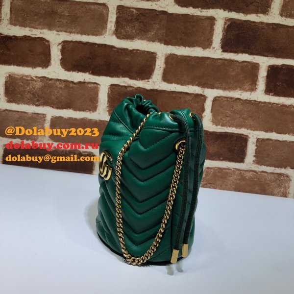 Gucci Replica 7 Star GG Marmont mini bucket 575163 bag