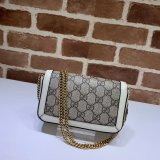 Fake Gucci GG Marmont matelassé leather super mini 476433 bag Clutches