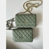 CLASSICAL Knockoff CC WOC SMALL CAVIAR LEATHER CHAIN BAG