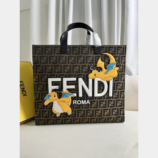 High Quality FENDI 8095 big tote bag