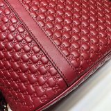 7 Star Gucci Top Quality Leather Convertible Micro GG Dome 449663 Bag