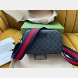 Knockoff Gucci GG Blue shoulder 574886 Messengers Mens bag