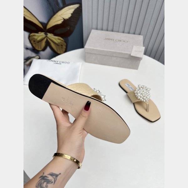 Cheap JIMMY CHOO Designer Perfect slippers