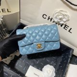 Wholesale CC Lambskin Flap Perfect 20CM Bag 1116