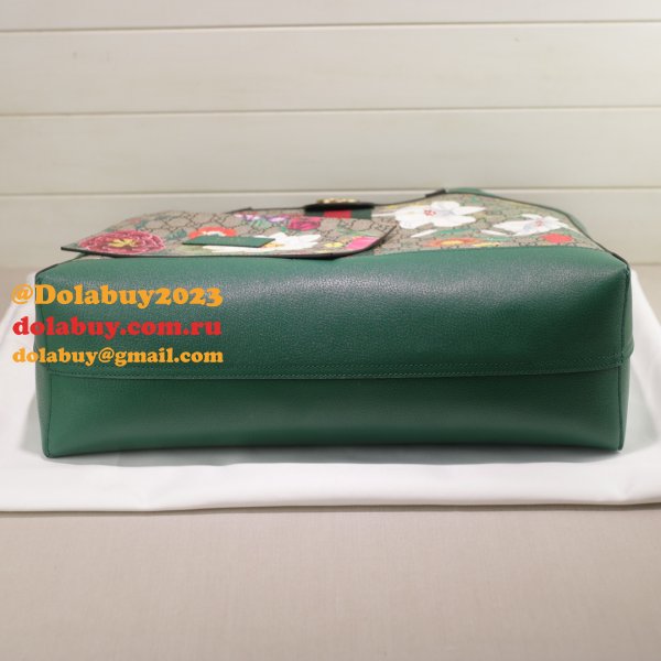 Gucci Replica 547947 AAA+ Ophidia soft GG Supreme medium tote Green