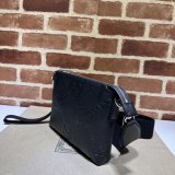 Black Jumbo GG Gucci Knockoff Messenger Men 761747 Luxury Bag