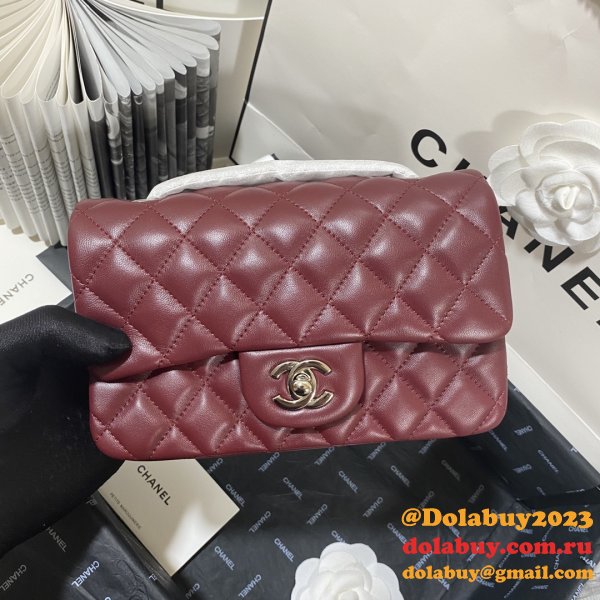 Fashion CC Lambskin Flap Designer 20CM Bag 1116