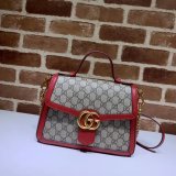 7 Star Gucci Luxury Gg Marmont Small Top Handle 498110 Bag