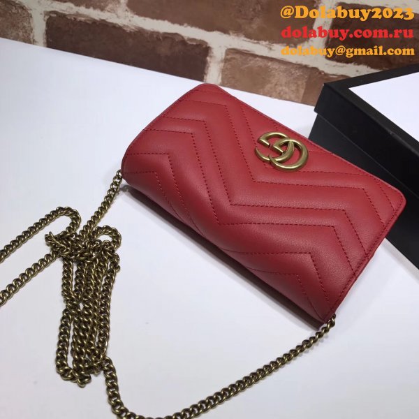 Knockoff Gucci GG Marmont mini 488426 Clutches bag